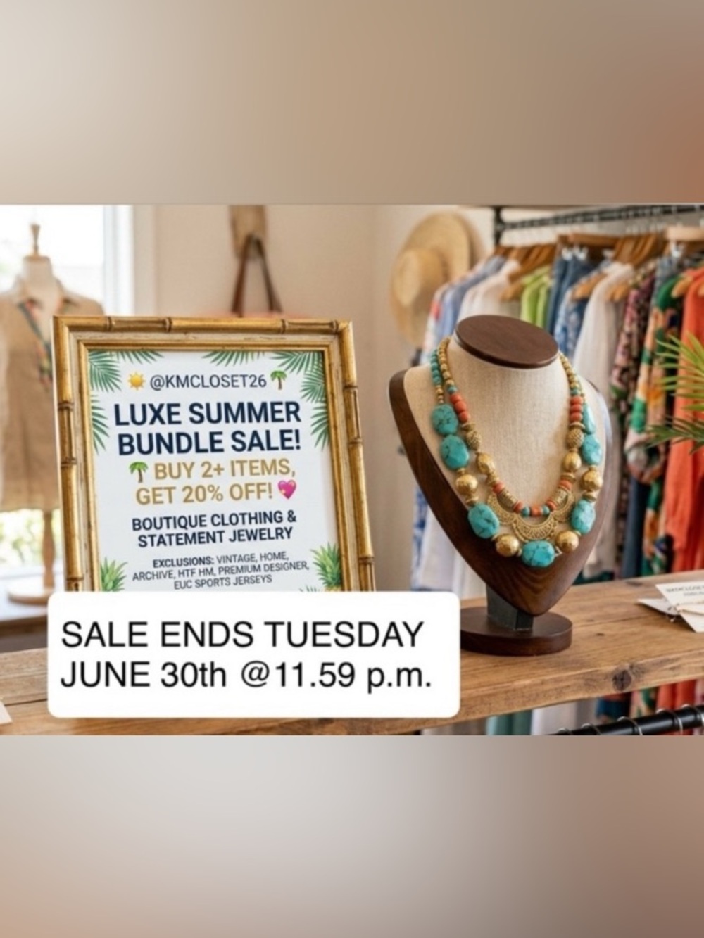 LUXE SUMMER BUNDLE SALE 
ENDS JUNE 30TH 2026